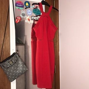 Gorgeous red homecoming dress!